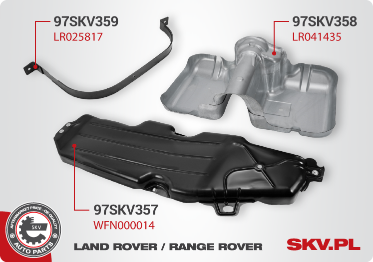 Land Rover Fuel Tank Mounts | SKV Replacement Parts