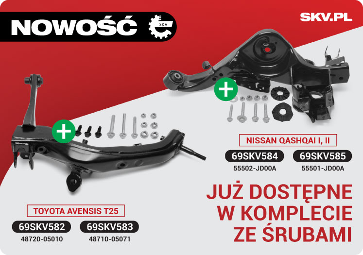 Wahacze skv ze śrubami